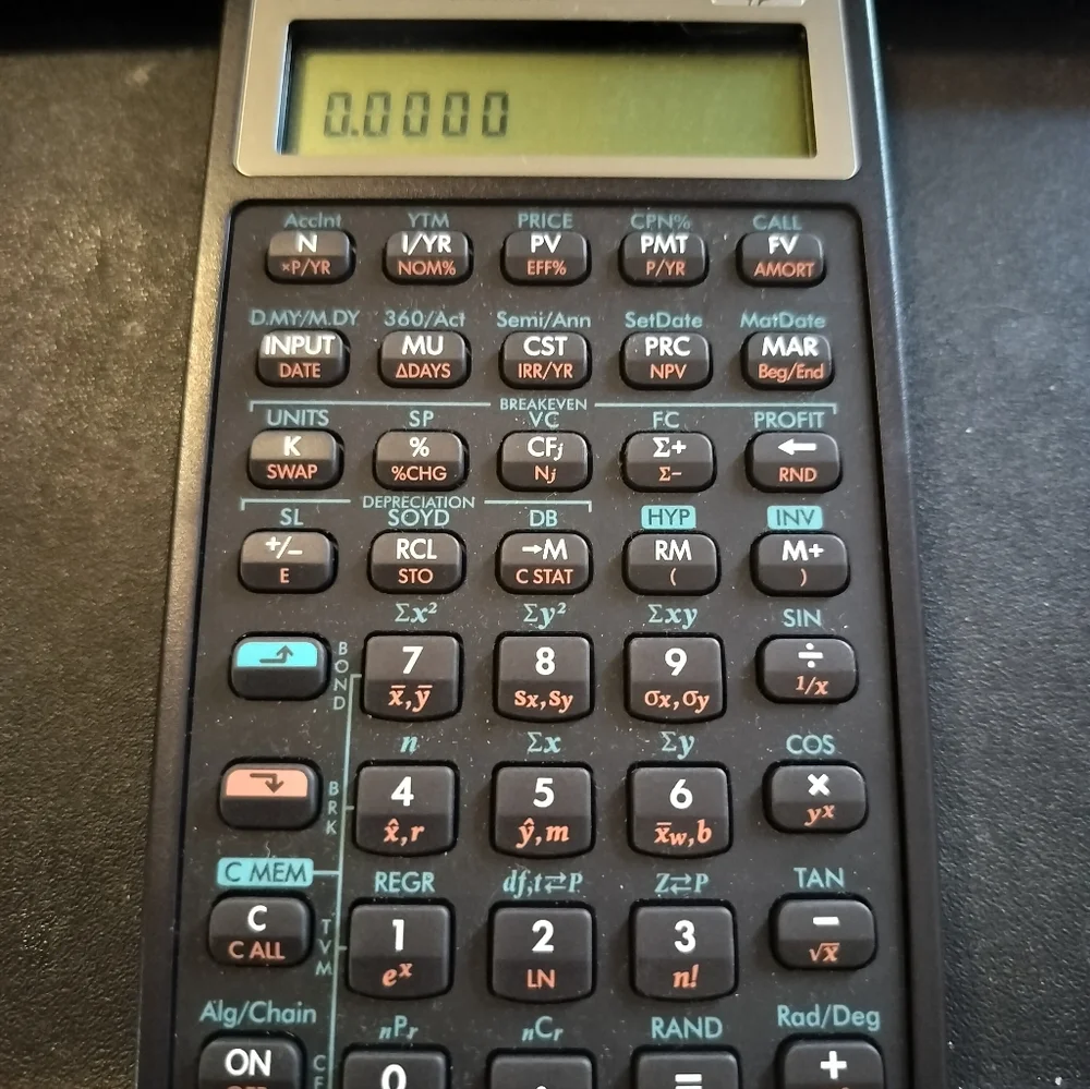HP 10bII+ Financial Calculator